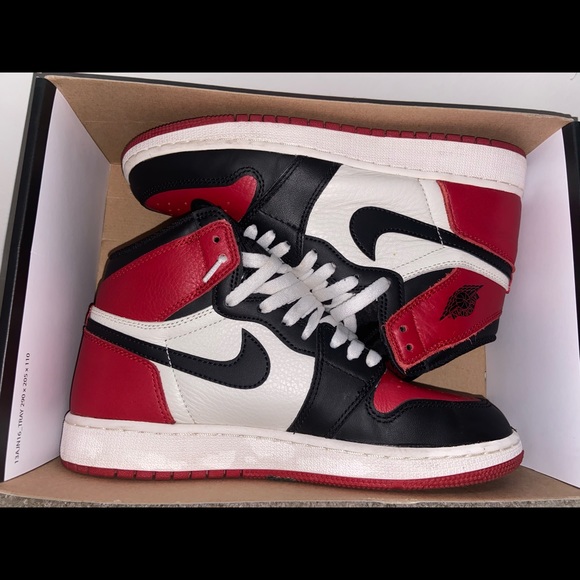 Air Jordan 1 Retro High Bred Toe - Picture 4 of 6